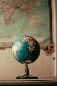 Carte du monde pour traductions internationales – Orilangues